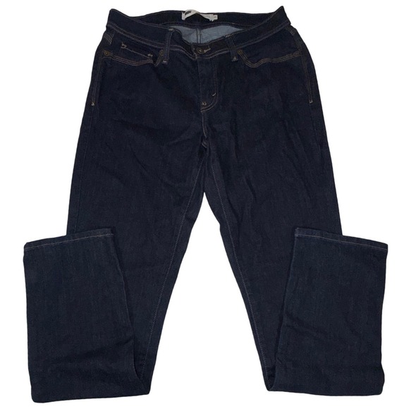 Levi's Denim - Levi's 529 Skinny Leg Curvy Jeans Womens 10M W30 L32 Dark Wash Stretch Denim